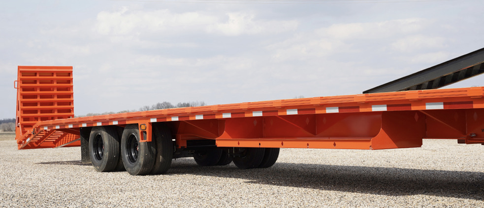 DC Trailer with one Ramp