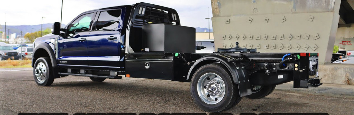 Ford F550 with Hot Shot Bed